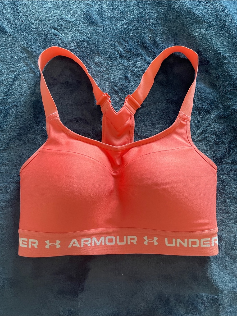 Under Armour High-Impact Crossback Sports Bra - Pink